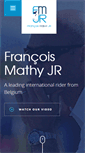 Mobile Screenshot of francoismathy.com